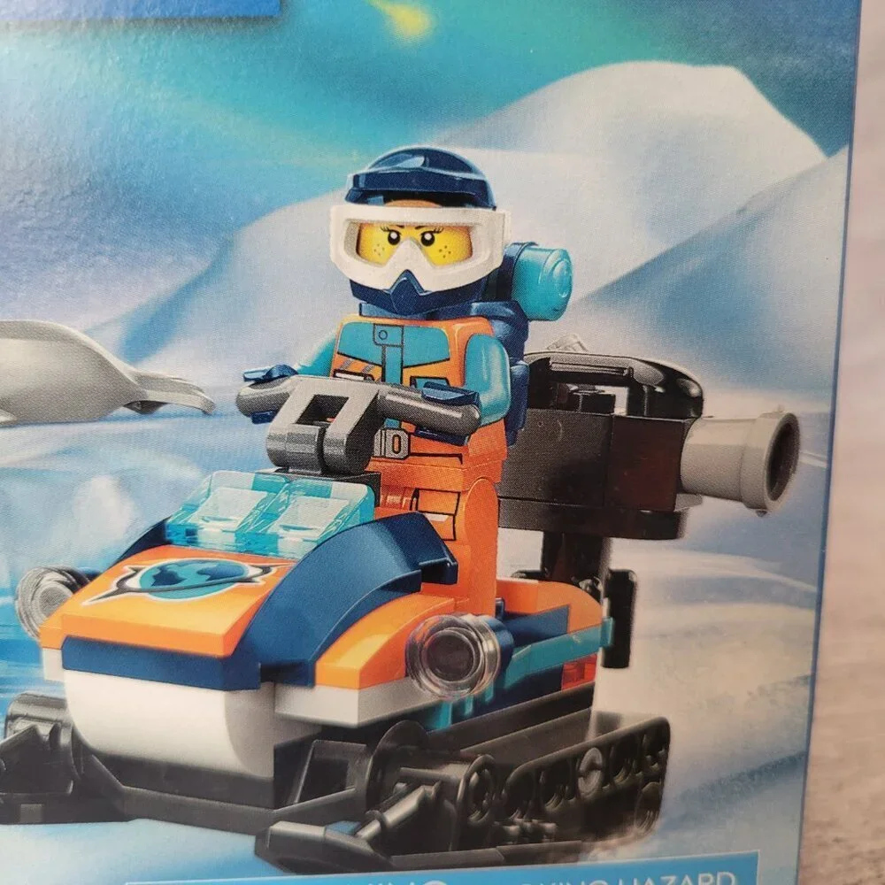 Lego City 60376 Arctic Snowmobile